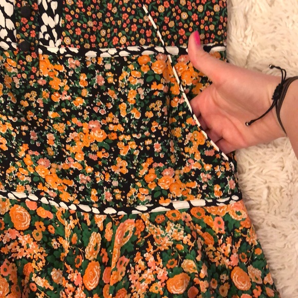 NWOT Coach 1941 Floral Front Placket Dress - Picture 4 of 8